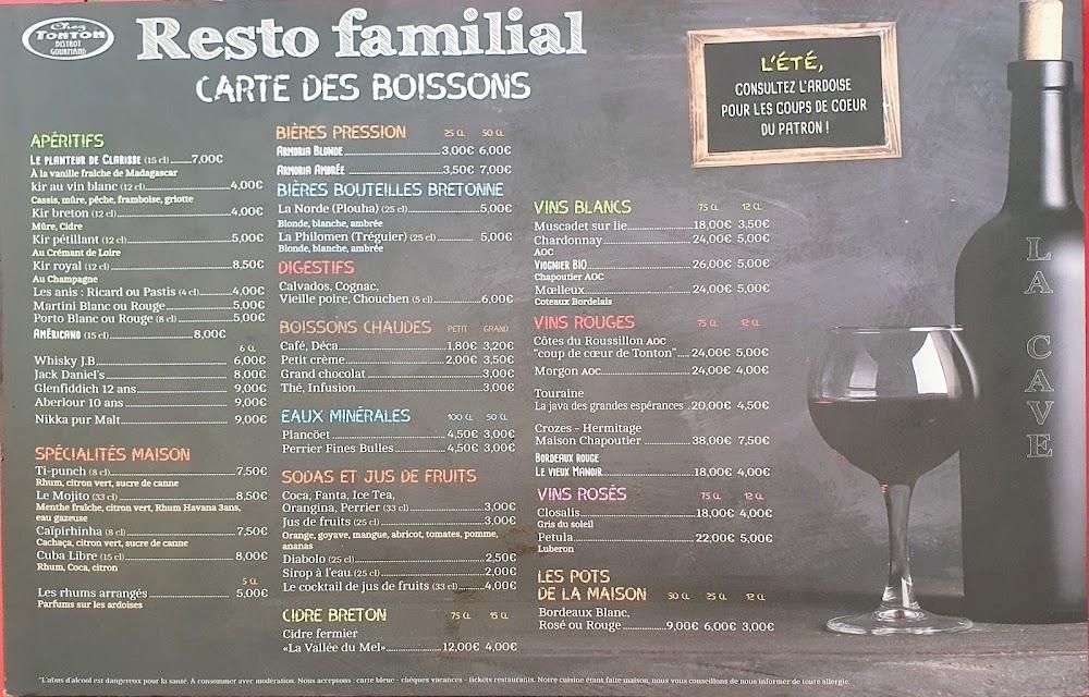 Chez Tonton - Menu Image 4